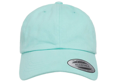 YP Classics Peached Cotton Twill Dad Cap - Black