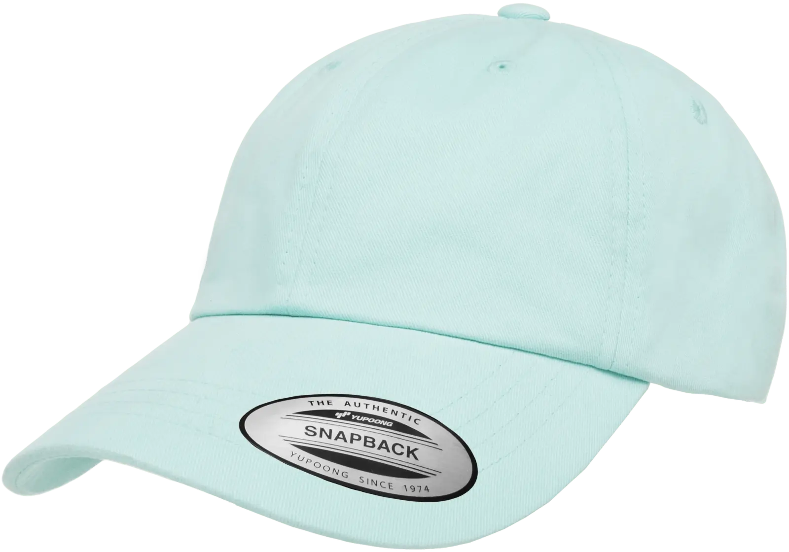 YP Classics Peached Cotton Twill Dad Cap - Black