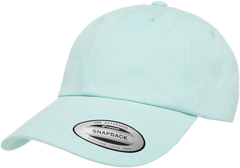 YP Classics Peached Cotton Twill Dad Cap - Black