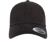 YP Classics Peached Cotton Twill Dad Cap - Black