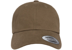 YP Classics Peached Cotton Twill Dad Cap - Black
