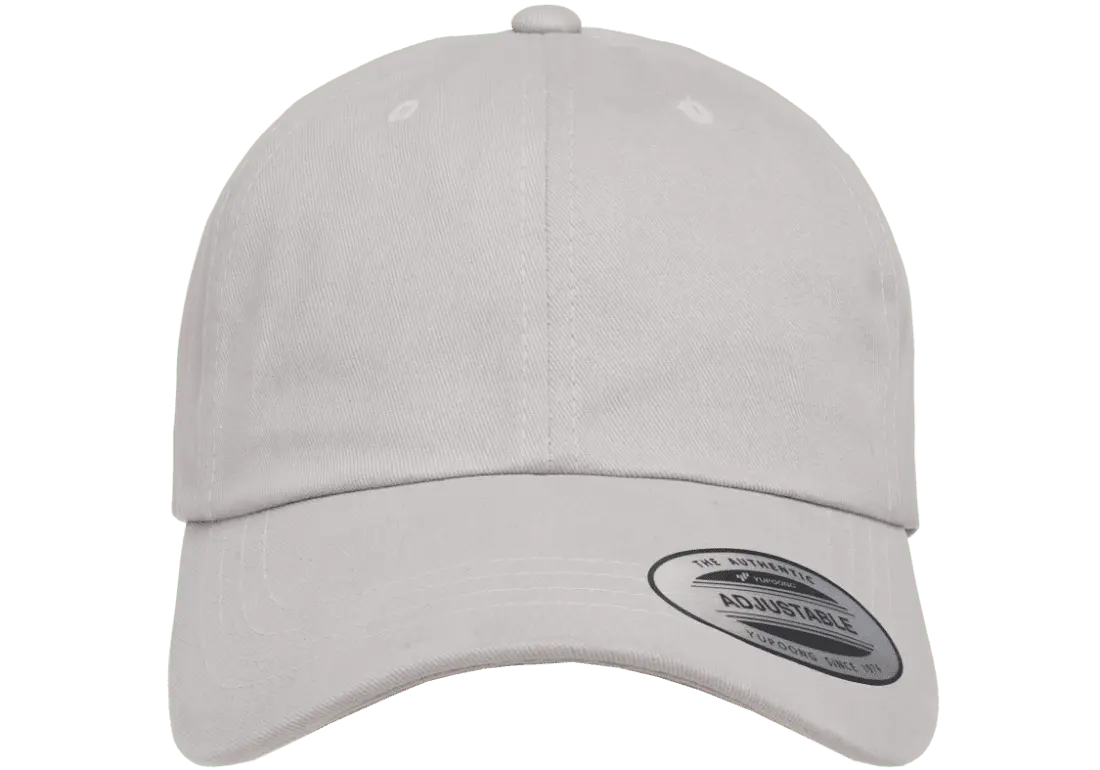 YP Classics Peached Cotton Twill Dad Cap - Black