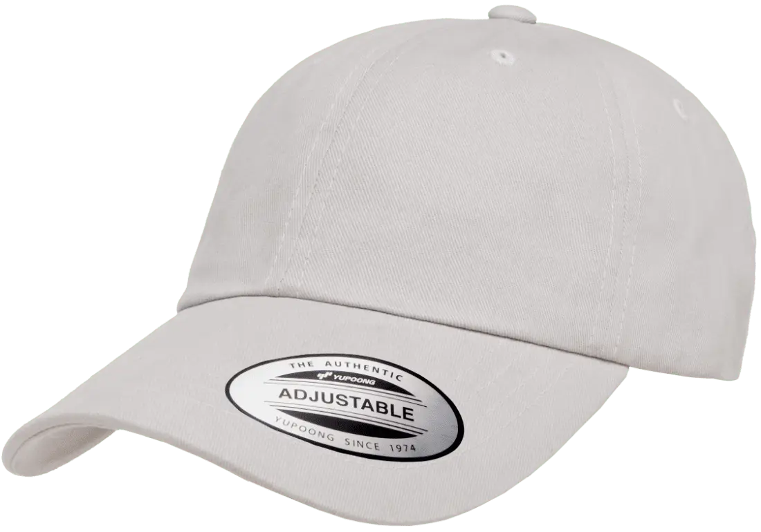 YP Classics Peached Cotton Twill Dad Cap - Black