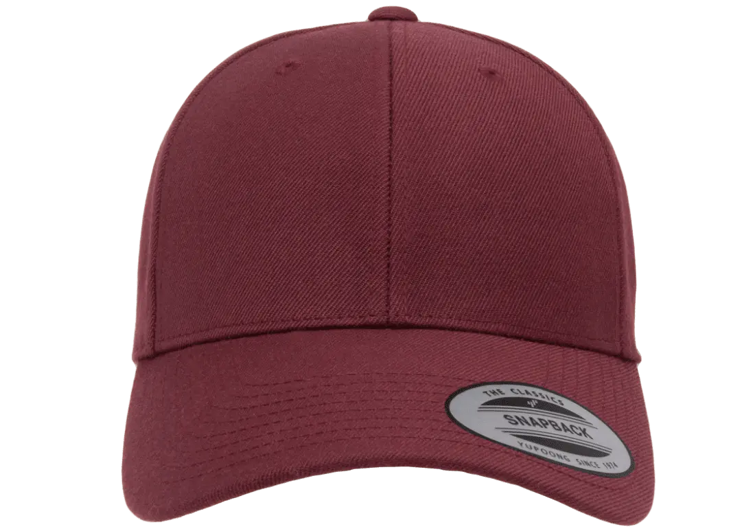 YP Classics Premium Curved Visor Snapback Cap