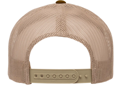 YP Classics 5-Panel Retro Trucker Cap, 2-Tone, Structured Snapback