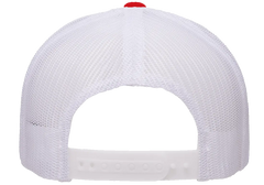 YP Classics 5-Panel Retro Trucker Cap, 2-Tone, Structured Snapback