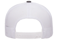 YP Classics 5-Panel Retro Trucker Cap, 2-Tone, Structured Snapback