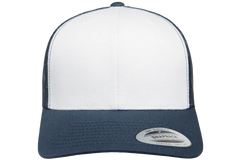 YP Classics Retro Trucker Cap With White Front Panel