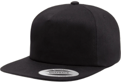 YP Classics Lightly Structured 5-Panel Snapback Cap