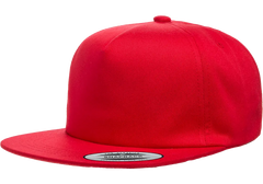 YP Classics Lightly Structured 5-Panel Snapback Cap