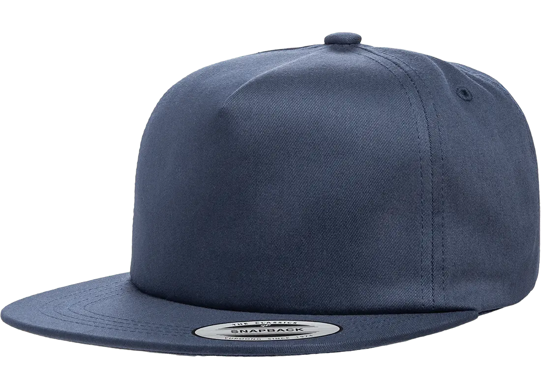 YP Classics Lightly Structured 5-Panel Snapback Cap