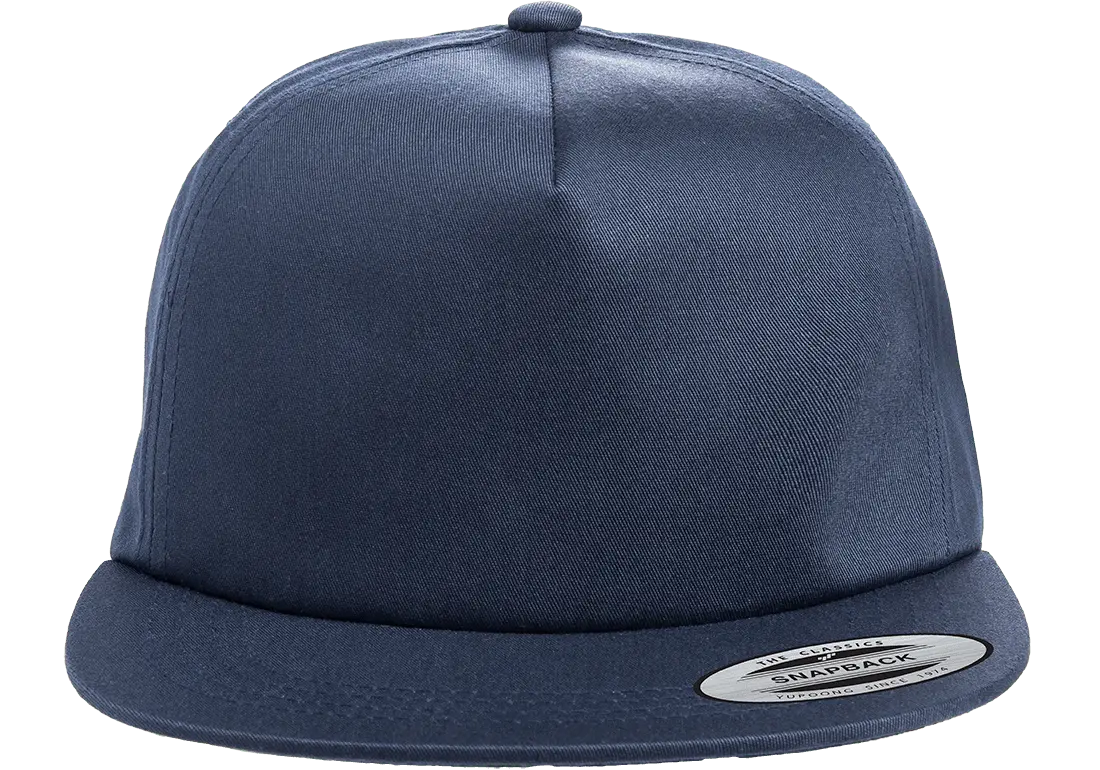 YP Classics Lightly Structured 5-Panel Snapback Cap
