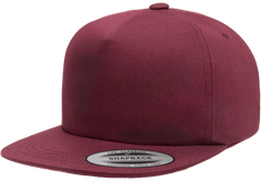 YP Classics Lightly Structured 5-Panel Snapback Cap