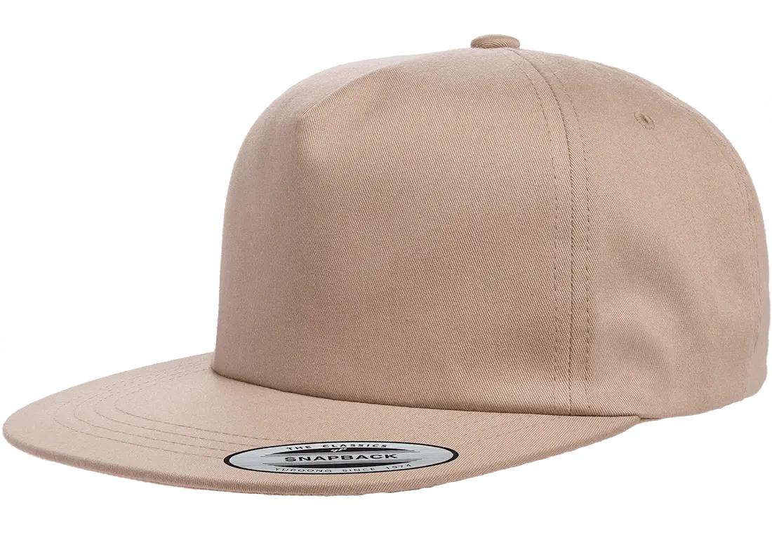 YP Classics Lightly Structured 5-Panel Snapback Cap