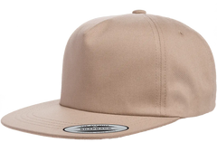 YP Classics Lightly Structured 5-Panel Snapback Cap