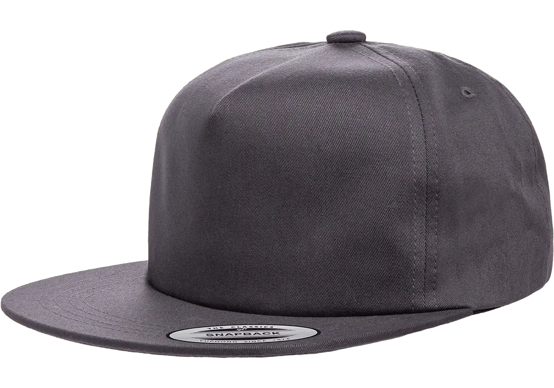 YP Classics Lightly Structured 5-Panel Snapback Cap