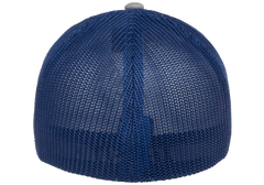 Flexfit Melange Trucker Cap, Dark Heather/Black, One Size | 6311-DHBK-ONE