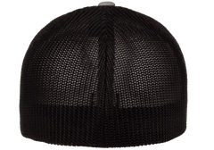 Flexfit Melange Trucker Cap, Dark Heather/Black, One Size | 6311-DHBK-ONE