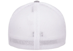 Flexfit Melange Trucker Cap, Dark Heather/Black, One Size | 6311-DHBK-ONE