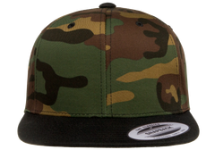YP Classics Premium Snapback Camo Cap - 2-Tone
