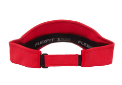 Flexfit 110 Cool & Dry Performance Visor, One Size | 8110-BK-ONE