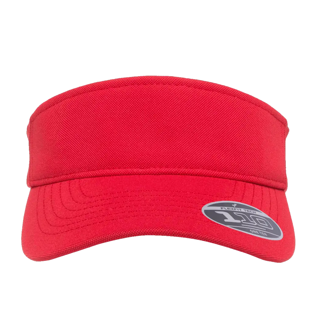 Flexfit 110 Cool & Dry Performance Visor, One Size | 8110-BK-ONE