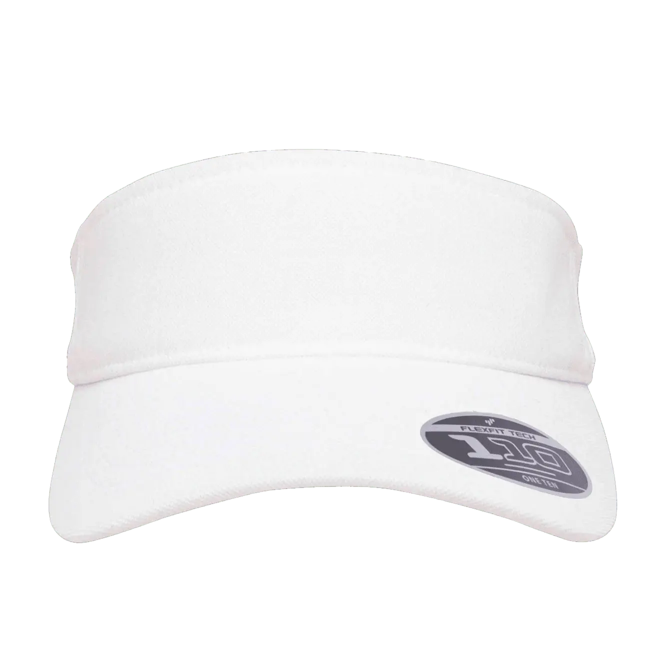 Flexfit 110 Cool & Dry Performance Visor, One Size | 8110-BK-ONE