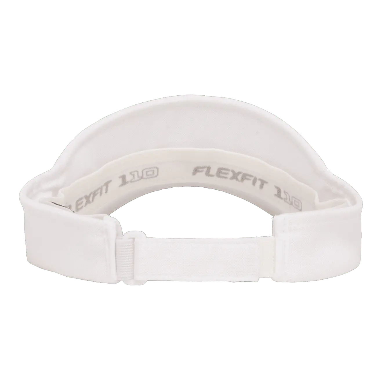 Flexfit 110 Cool & Dry Performance Visor, One Size | 8110-BK-ONE