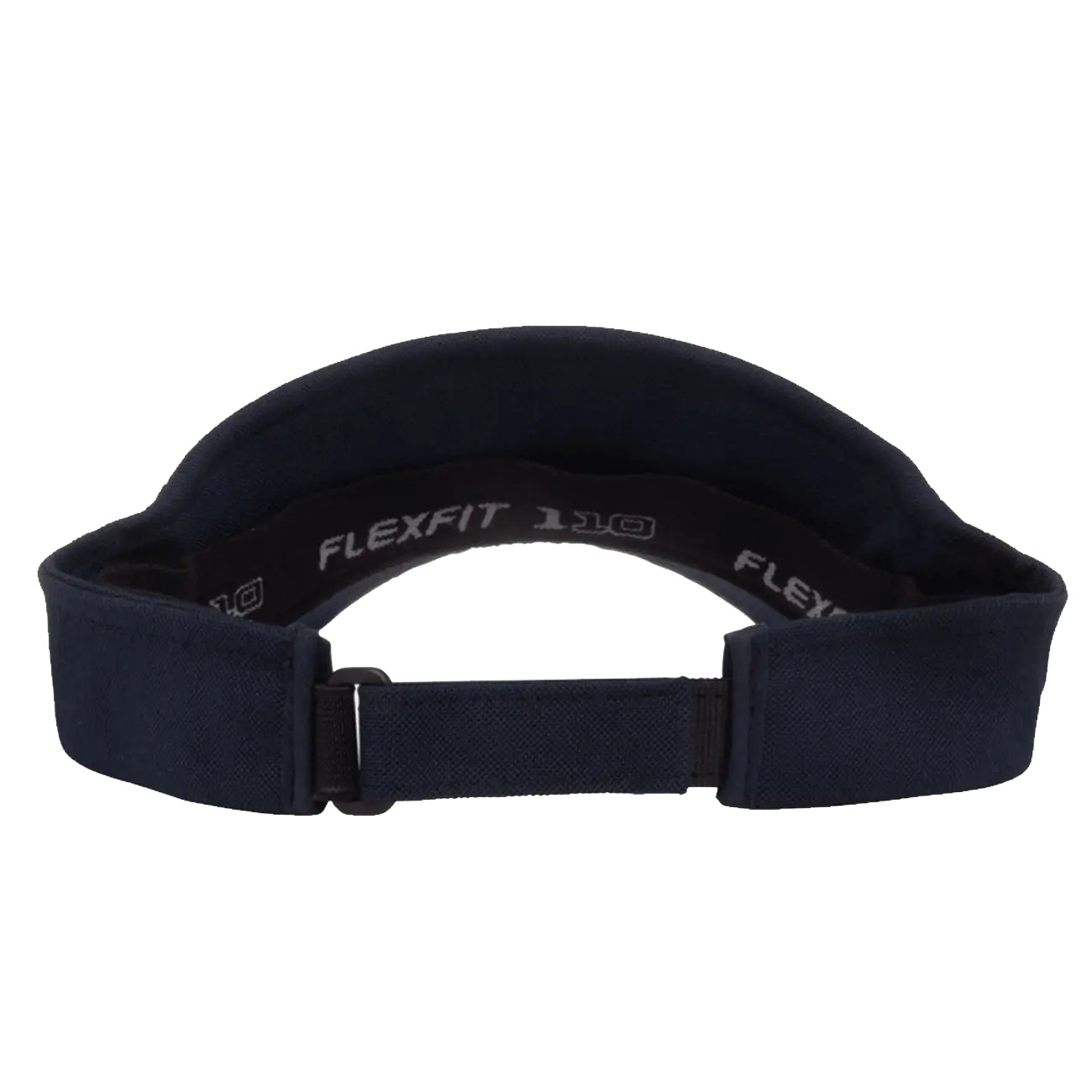 Flexfit 110 Cool & Dry Performance Visor, One Size | 8110-BK-ONE