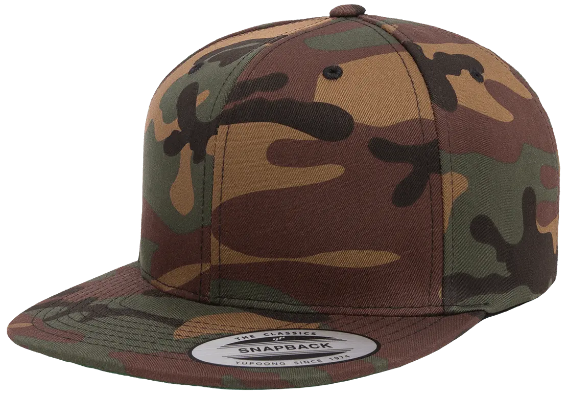YP Classics Premium Snapback Camo Cap