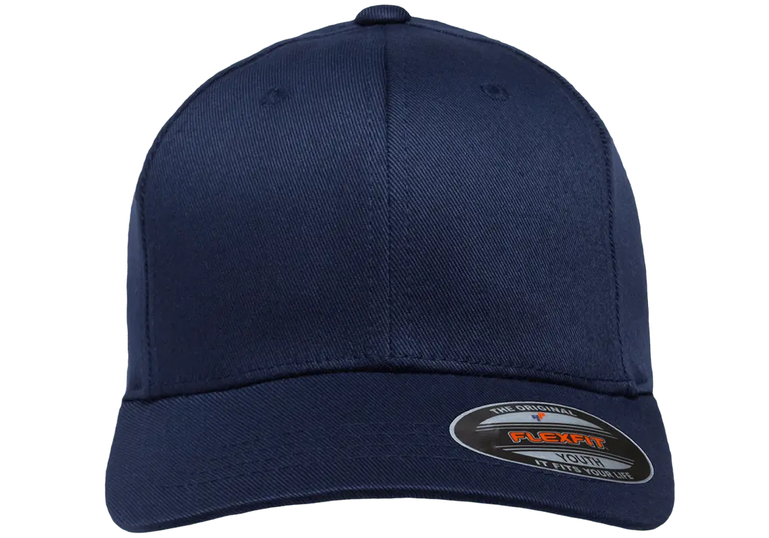 Flexfit Wooly Combed Youth Baseball Cap | 6277Y-BK-Y