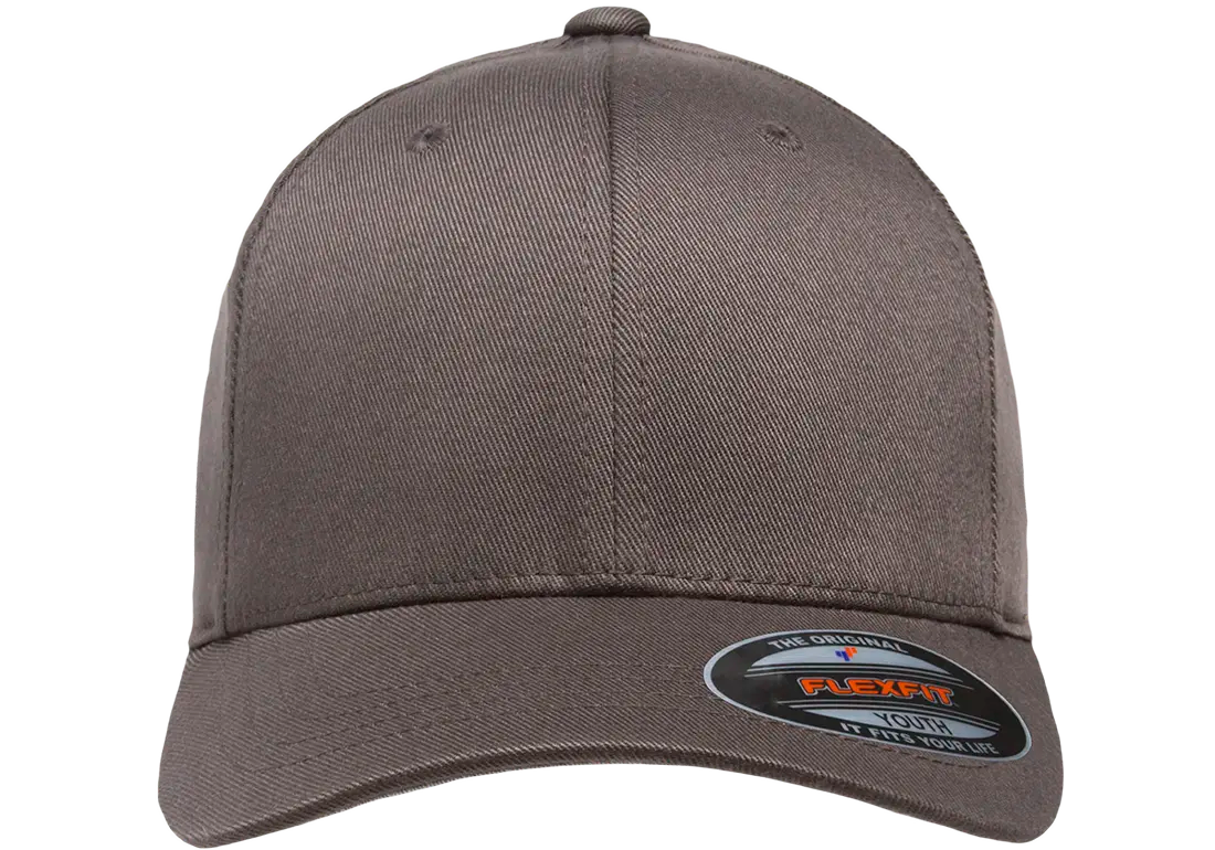 Flexfit Wooly Combed Youth Baseball Cap | 6277Y-BK-Y
