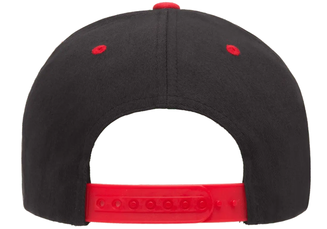 YP Classics 5-Panel Cotton Twill Snapback Cap 2-Tone