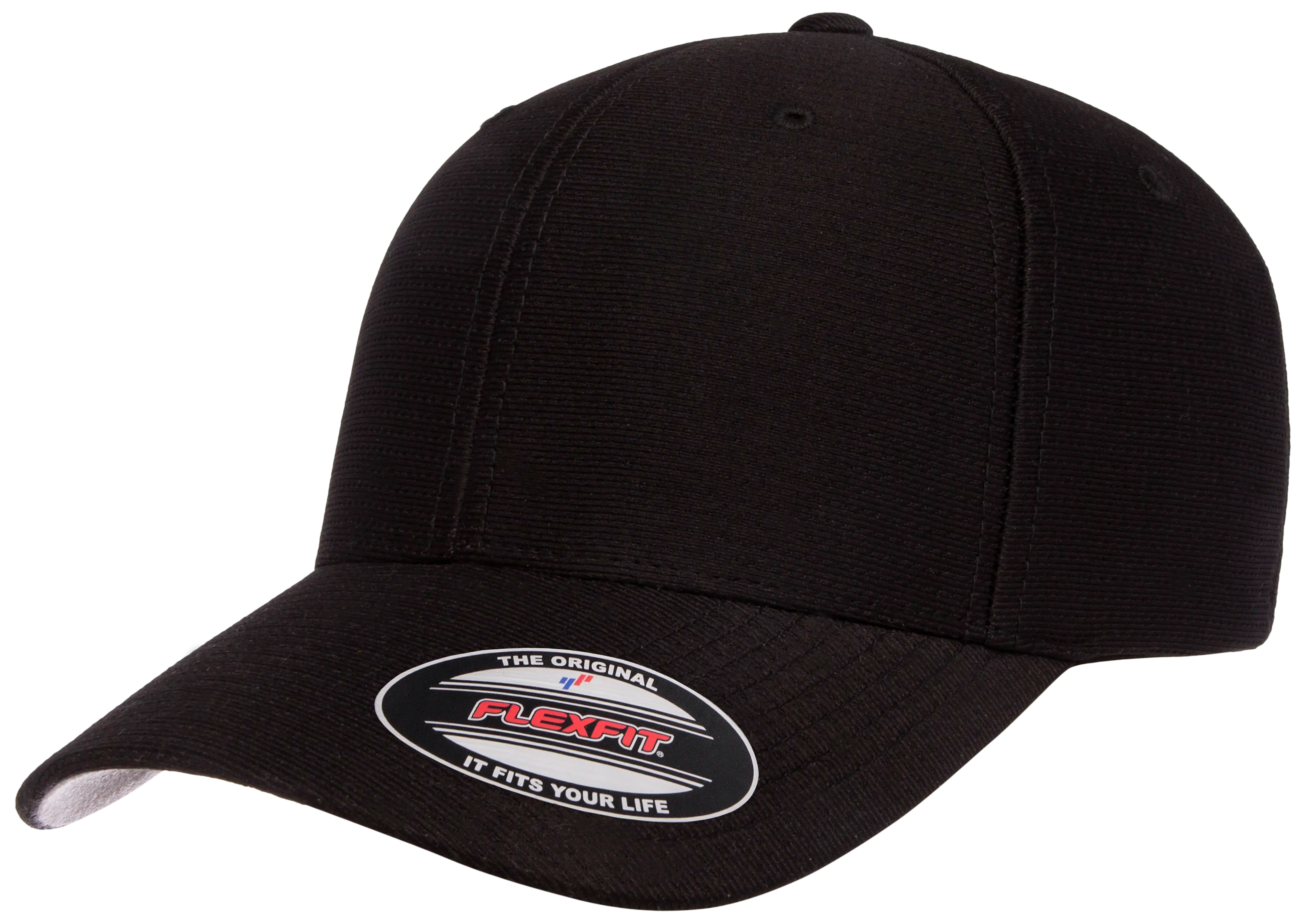 Flexfit Cool & Dry Calocks Tricot Cap | 6572-BK-ONE