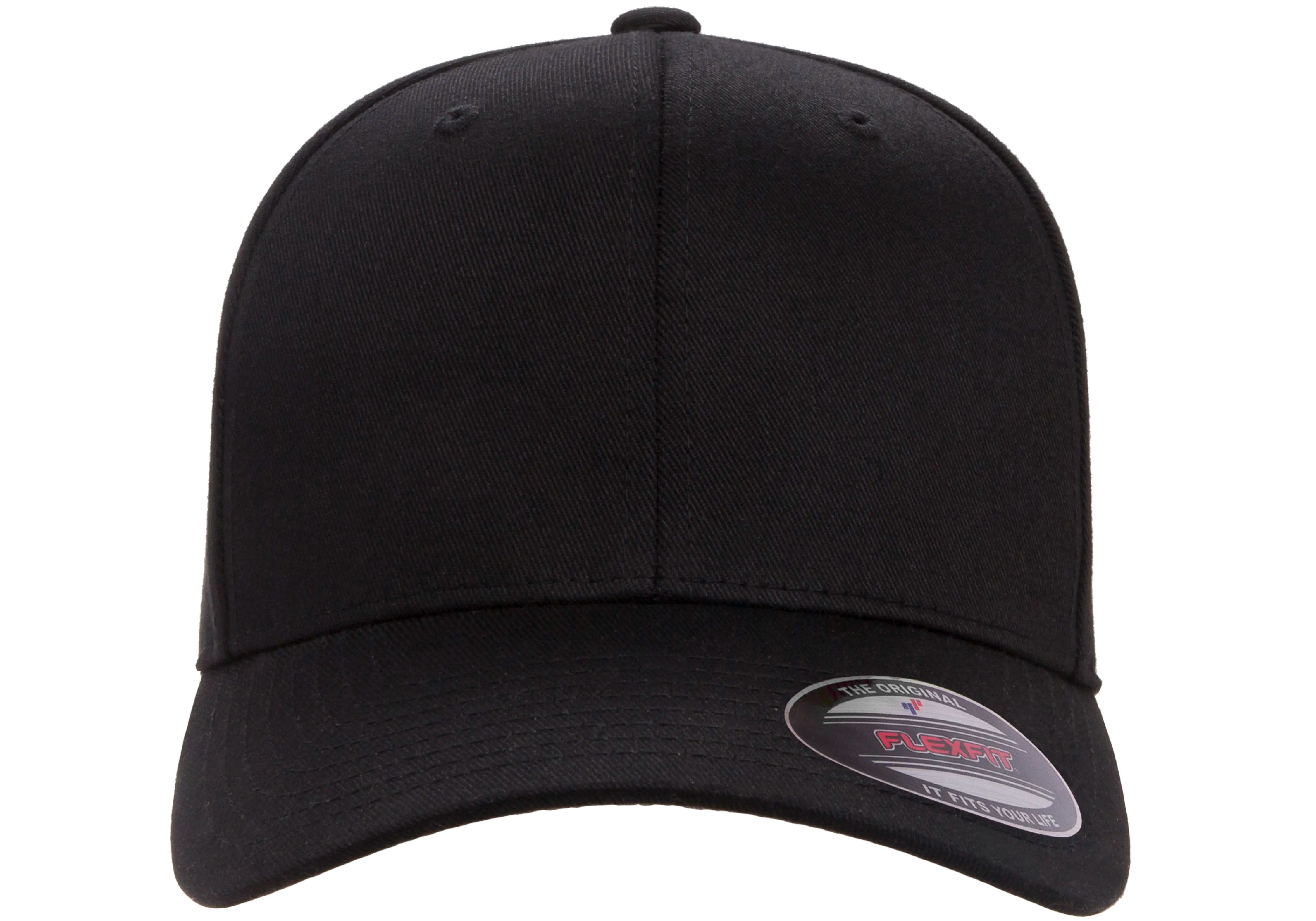 Flexfit Wooly Combed Cap - XXL | 6277XX-BK-XX