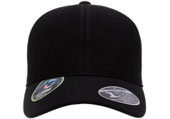 Flexfit 110 Cool & Dry Mini Pique Cap, One Size, Black