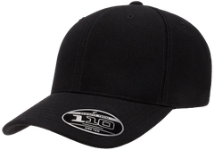 Flexfit 110 Cool & Dry Mini Pique Cap, One Size, Black