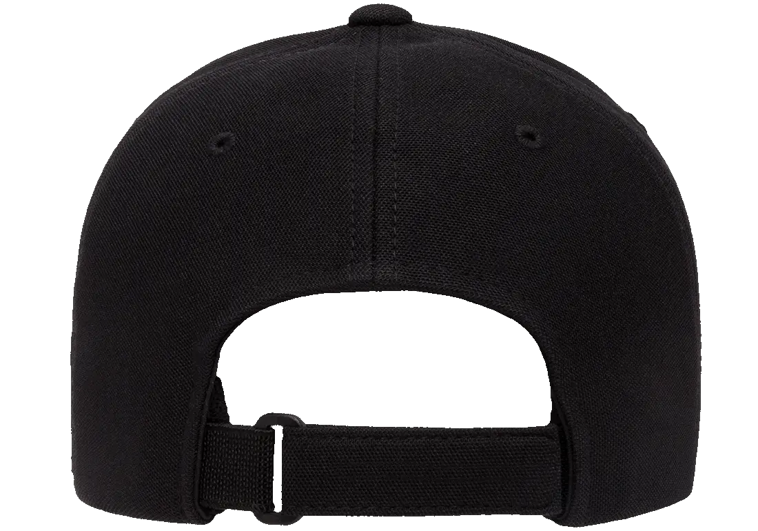 Flexfit 110 Cool & Dry Mini Pique Cap, One Size, Black