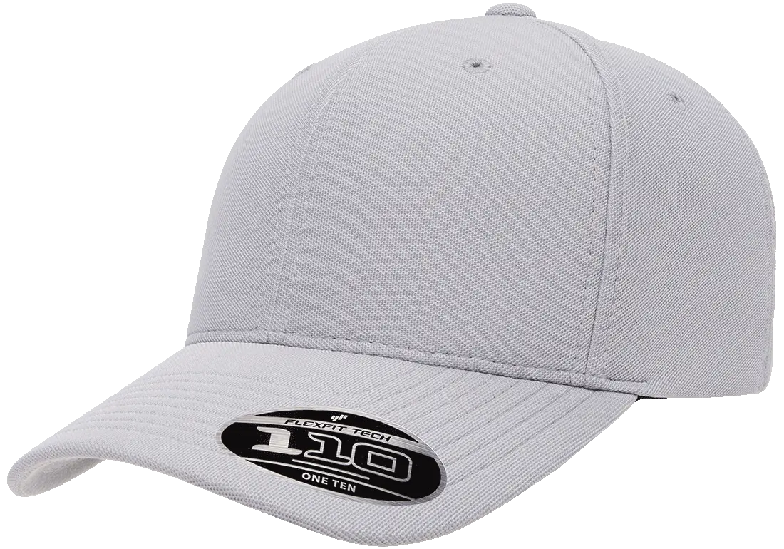 Flexfit 110 Cool & Dry Mini Pique Cap, One Size, Black