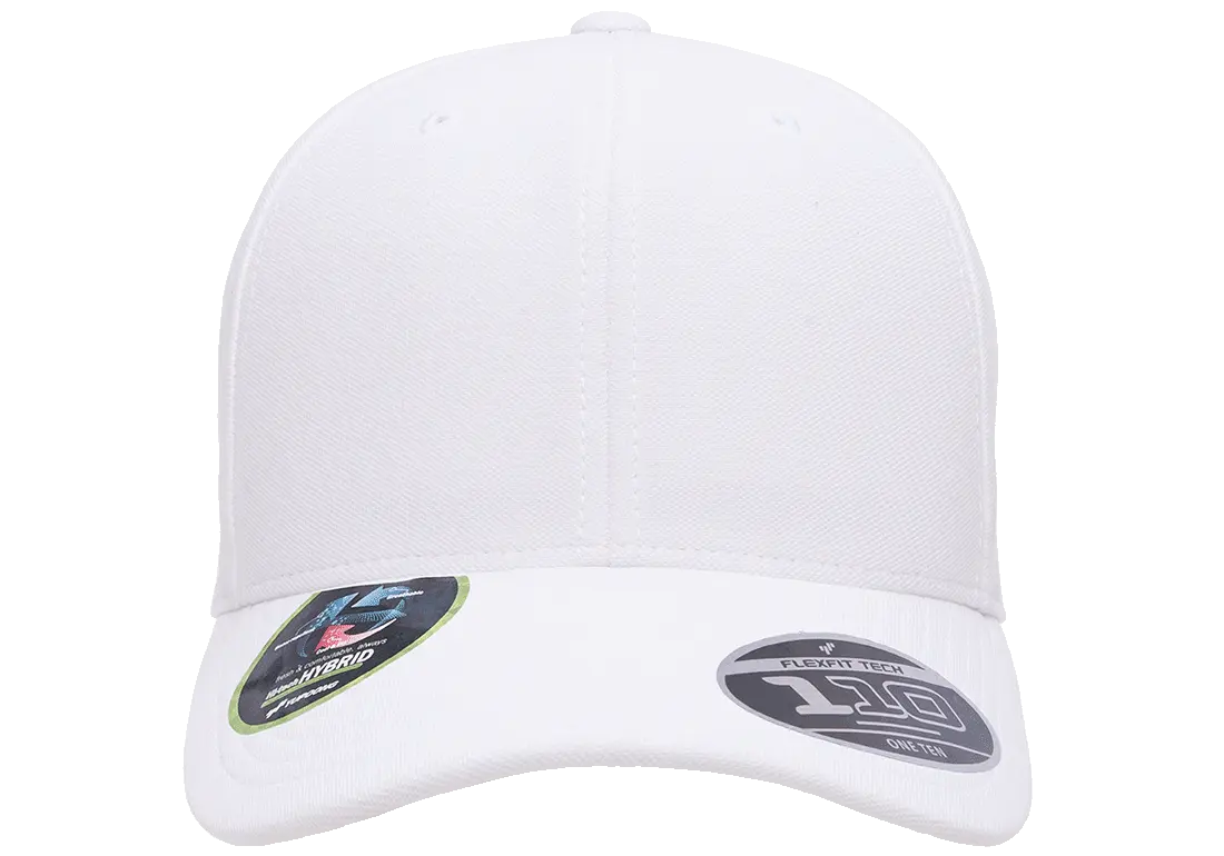 Flexfit 110 Cool & Dry Mini Pique Cap, One Size, Black