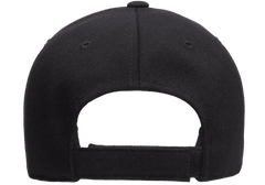 Flexfit 110 Pro-Formance Cap, Moisture-Wicking, Hook & Loop, Black | 110C-BK-ONE