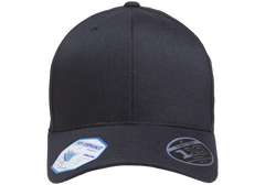 Flexfit 110 Pro-Formance Cap, Moisture-Wicking, Hook & Loop, Black | 110C-BK-ONE