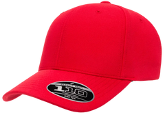 Flexfit 110 Pro-Formance Cap, Moisture-Wicking, Hook & Loop, Black | 110C-BK-ONE