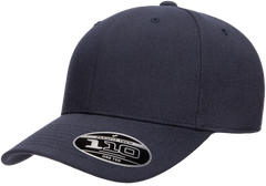 Flexfit 110 Pro-Formance Cap, Moisture-Wicking, Hook & Loop, Black | 110C-BK-ONE