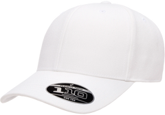 Flexfit 110 Pro-Formance Cap, Moisture-Wicking, Hook & Loop, Black | 110C-BK-ONE