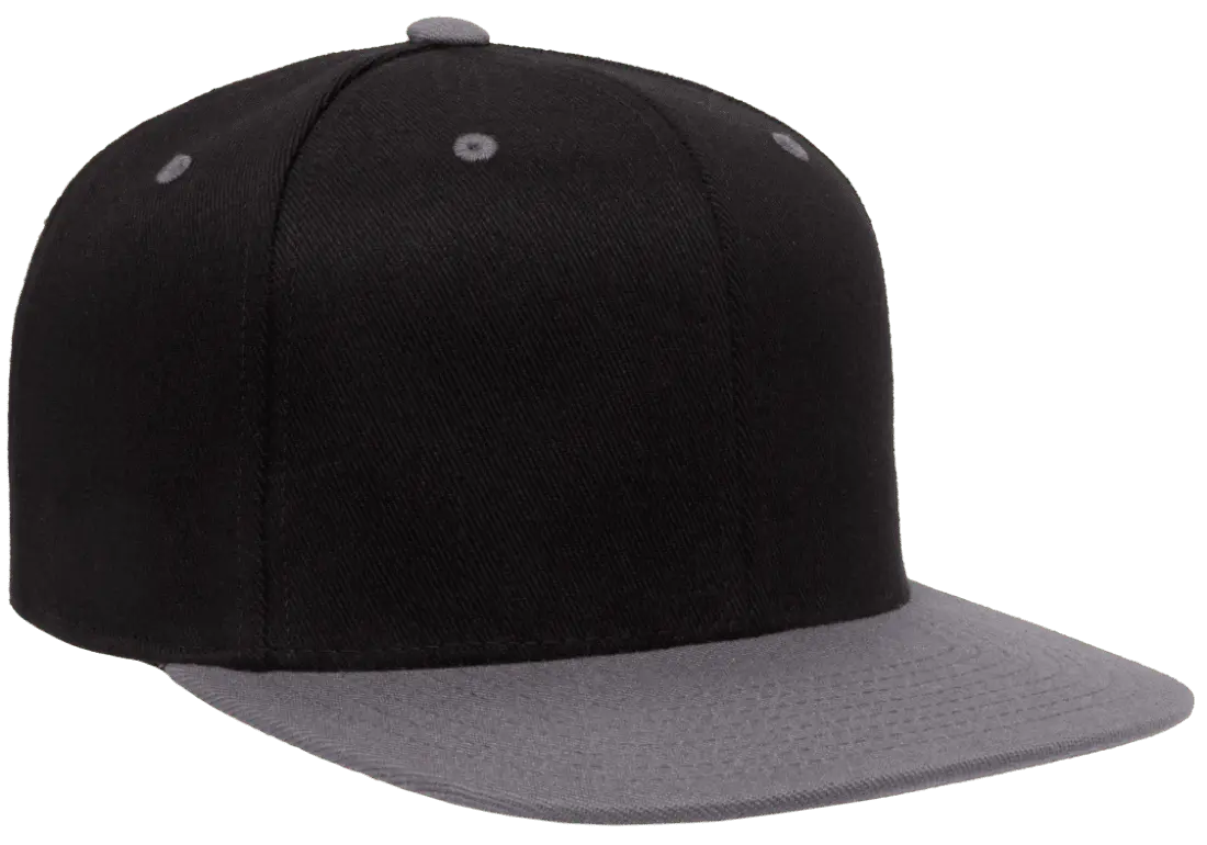 Flexfit 110 Premium Snapback Cap, 2-Tone Wool Blend, One Size