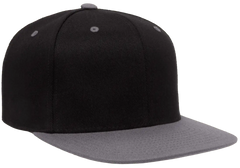 Flexfit 110 Premium Snapback Cap, 2-Tone Wool Blend, One Size