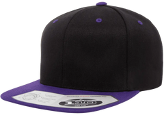 Flexfit 110 Premium Snapback Cap, 2-Tone Wool Blend, One Size