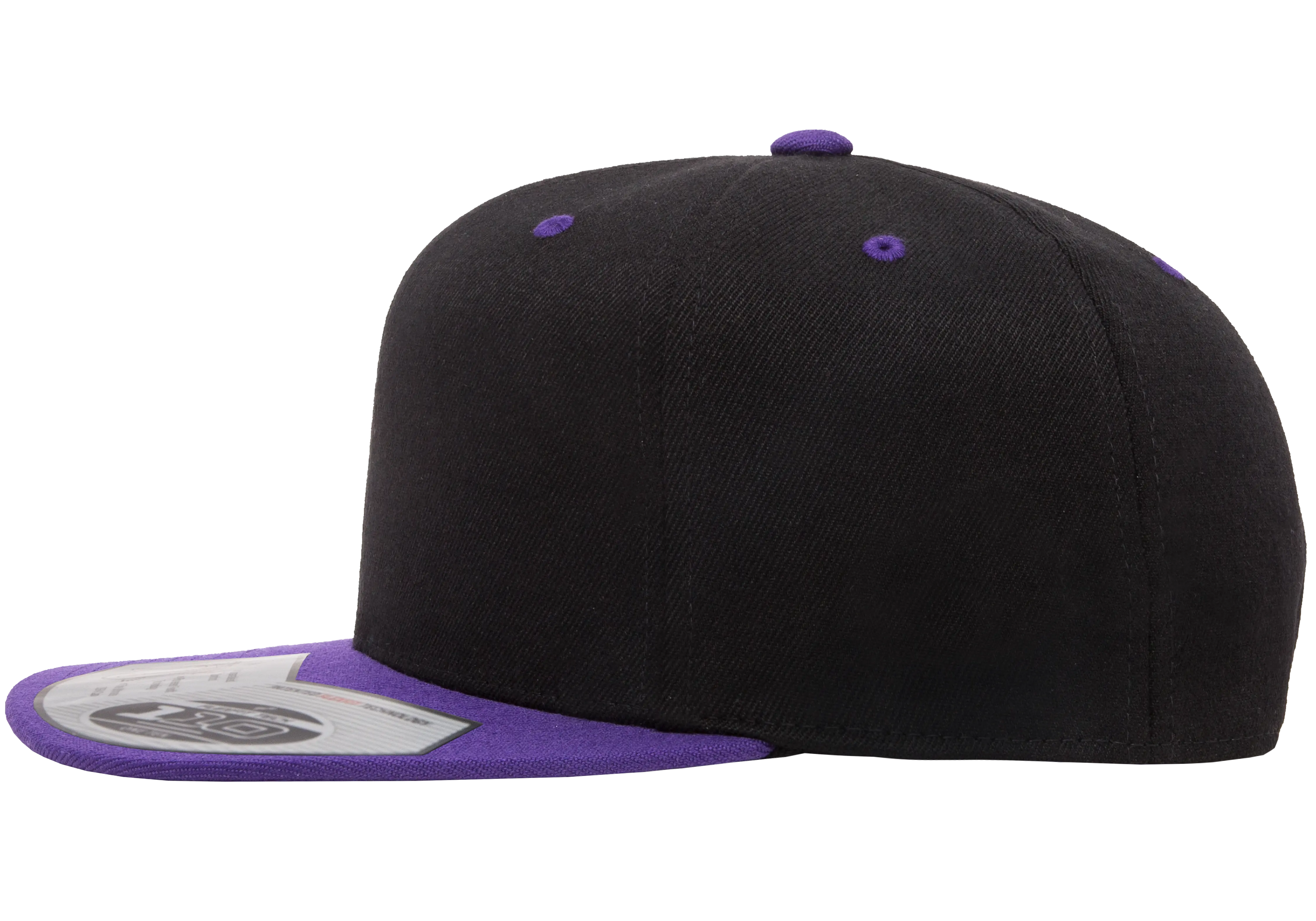 Flexfit 110 Premium Snapback Cap, 2-Tone Wool Blend, One Size