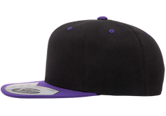 Flexfit 110 Premium Snapback Cap, 2-Tone Wool Blend, One Size